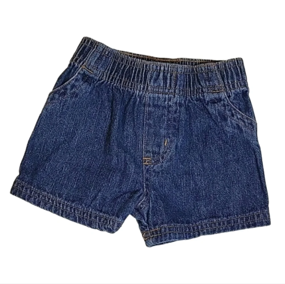 NWT 3-Piece Outfit Bundle: 1989 Place Denim Jeans & Shorts with Graphic Tee